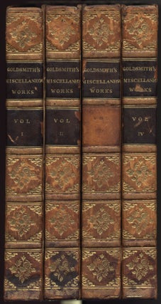 Item #12406 The Miscellaneous Works of Oliver Goldsmith, A New Edition, in Four Volumes. To which...