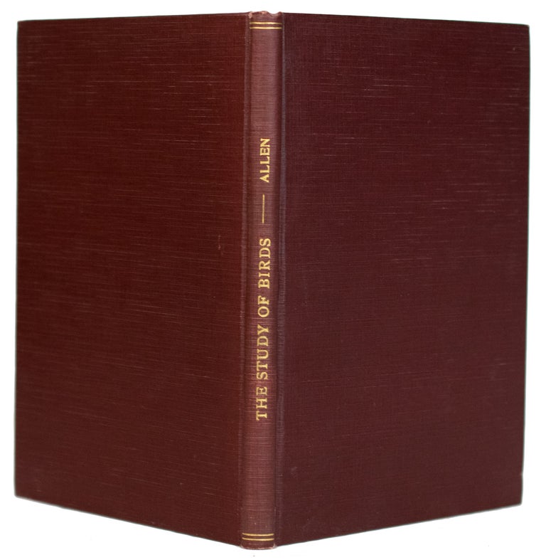 Item #12569 An Introduction to the Study of Birds. Being ten lectures delivered under the auspices of the New England Bird Banding Association. Glover M. ALLEN.