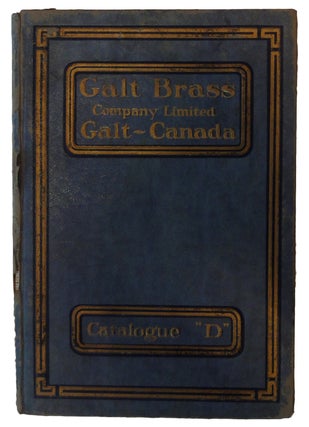 Item #15797 Galt Brass Company Limited Catalog "D" ANONYMOUS