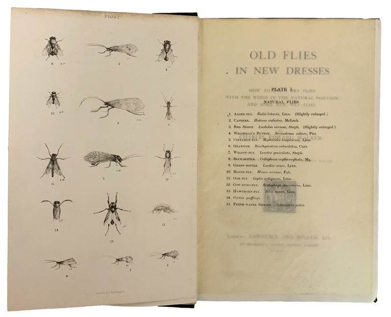 Item #28030 Old Flies in New Dresses. How to Dress Dry Flies with the Wings in the Natural Position and Some New Wet Flies. Charles Edward WALKER.