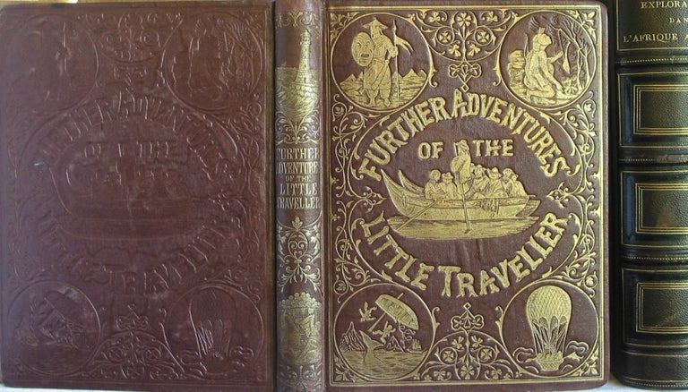 Item #34088 The Further Adventures of the Little Traveller. Bound with: "Little Annie's Dream" from her "Floral Fables". By Louisa May Allcott. George Frederick CHILDRENS]. [PARDON.