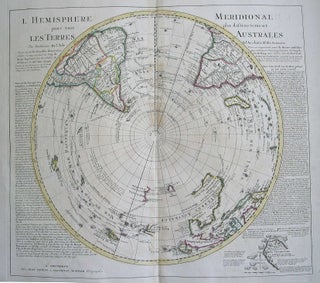 Item #34260 L'Hemisphere Meridional pour voir plus distinctement Les Terres Australes. Par...