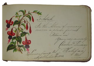 An extensive collection of autographs addressed primarily from Lunenburg, Nova Scotia but some. Nova AUTOGRAPH Book - LUNENBURG.