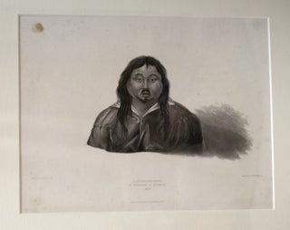 Item #34590 Takkeelikkeeta, An Esqkimaux of Igloolik, 1823. Drawn by Captn Lyon, R.N., Engraved...