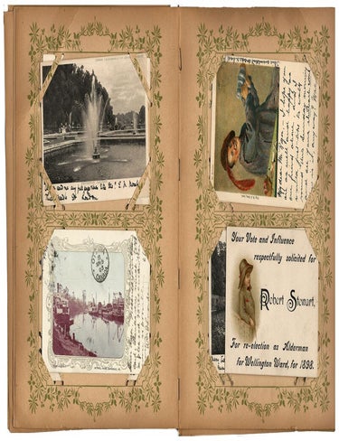 Item #34730 Illustrated Postal-Card. OTTAWA. Post Card Album.