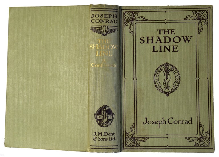 Item #35322 The Shadow-Line. A Confession. Joseph CONRAD.