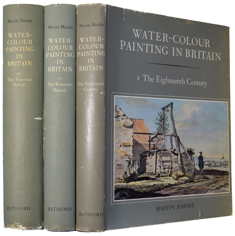 Item #35768 Water Colour Painting in Britain. Volume I: The Eighteenth Century. Volume II: The Romantic Period. Volume III: The Victorian Period. Martin HARDIE, Dudley Snelgrove.