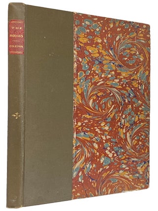 Item #35860 The Rodiad. George COLEMAN, pseud