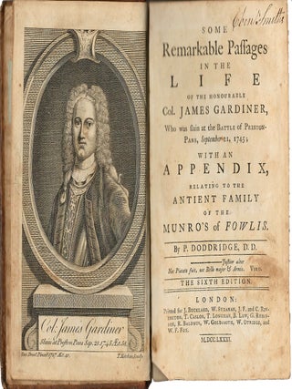 Some Remarkable Passages in the Life of the Honourable Col. James Gardiner, Who was slain at the. P. DODDRIDGE.