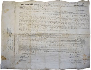 Item #36908 THIS INDENTURE, Made the Second day of March in the year of our Lord one thousand...
