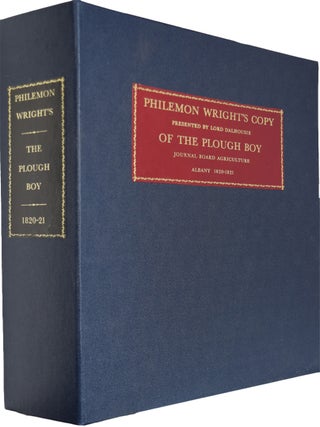 The Plough Boy. By Henry Homespun. (And Journal of the Board of Agriculture. By Solomon Southwick. Volume One, No. 1, - to- Volume Two, No.37.