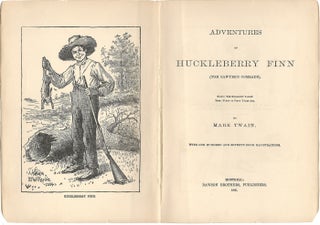 Item #36934 Adventures of Huckleberry Finn. (Tom Sawyer's Comrade). With One Hundred and...