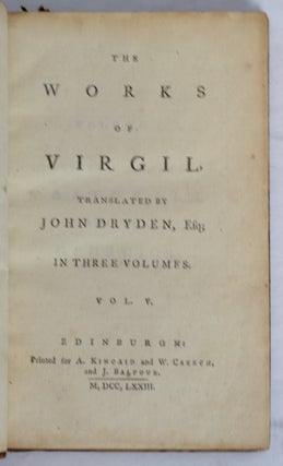 Item #37946 Fables, Ancient and Modern; Translated into Verse, from Homer, Ovid, Boccace and...