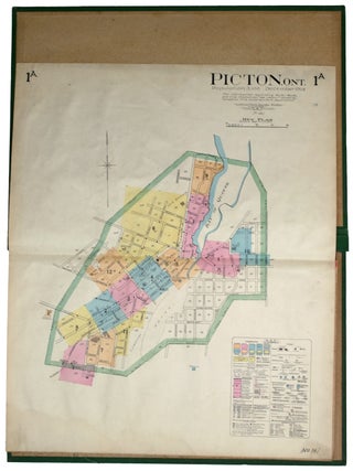 Item #37960 [Insurance Plan of the Town of Picton, Ont. Population 3,100. December 1924. Ontario...