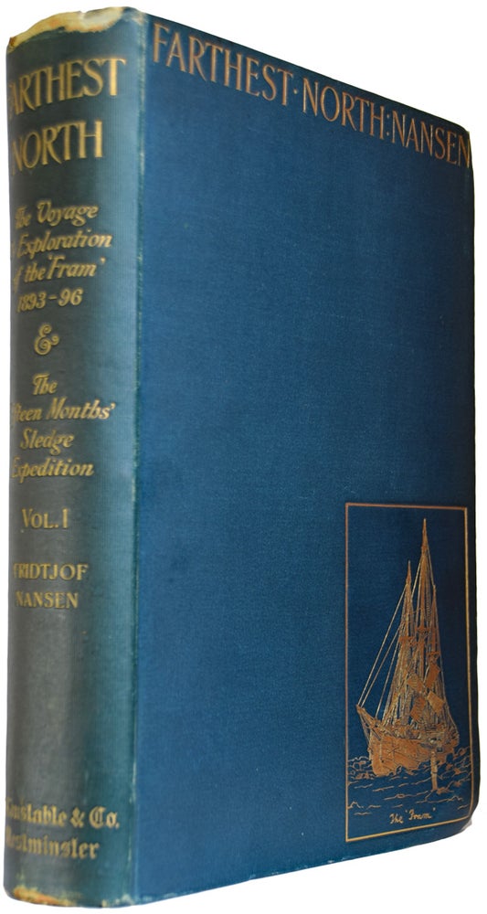 Item #38108 Farthest North. Being the Record of a Voyage of Exploration of the ship "Fram" 1893 96 and of a Fifteen Months' Sleigh Journey by Dr. Nansen and Lieut. Johansen. With an Appendix by Otto Sverdrup. [VOL. 2 ONLY]. Fridtjof NANSEN.