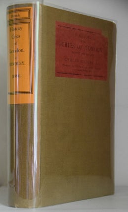 Item #38226 A History of the Cries of London. Ancient and Modern. Thomas. HINDLEY BEWICK, Charles