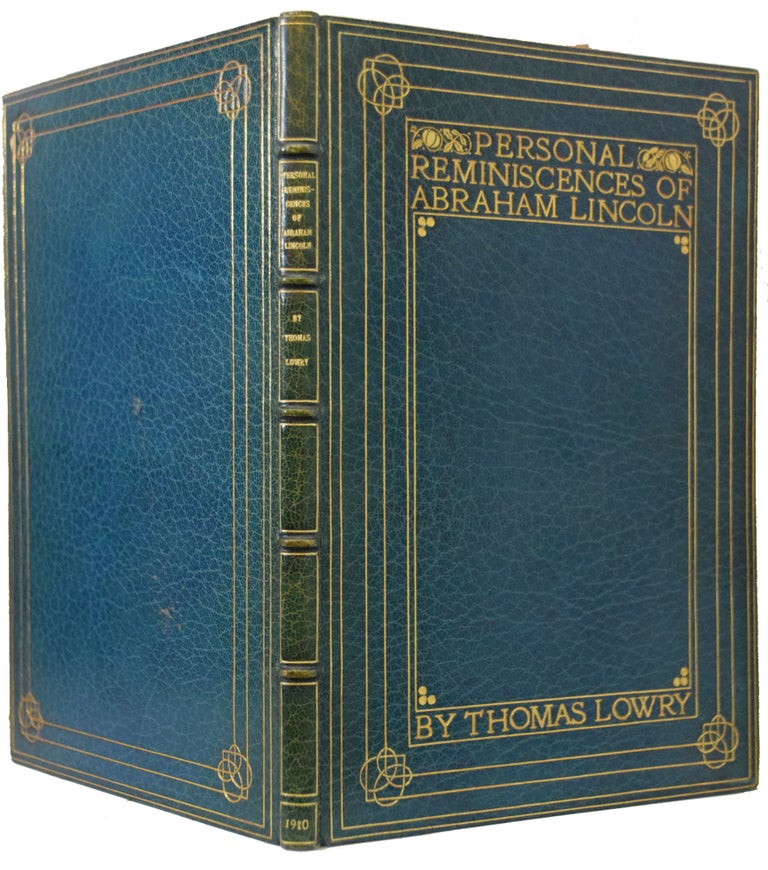 Item #38292 Personal Reminiscences of Abraham Lincoln. Thomas LOWRY.