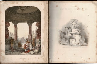 Item #38958 Fisher's Drawing Room Scrap-Book, 1835. With Poetical illustrations by L. E. L....