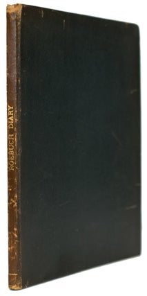Item #39688 Roebuch Diary. [Copy]. A hand-written journal inscribed: "These notes, with the...