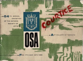 Item #39916 The 84th Annual Exhibition of the Ontario Society of Artists. Art Gallery of Toronto....