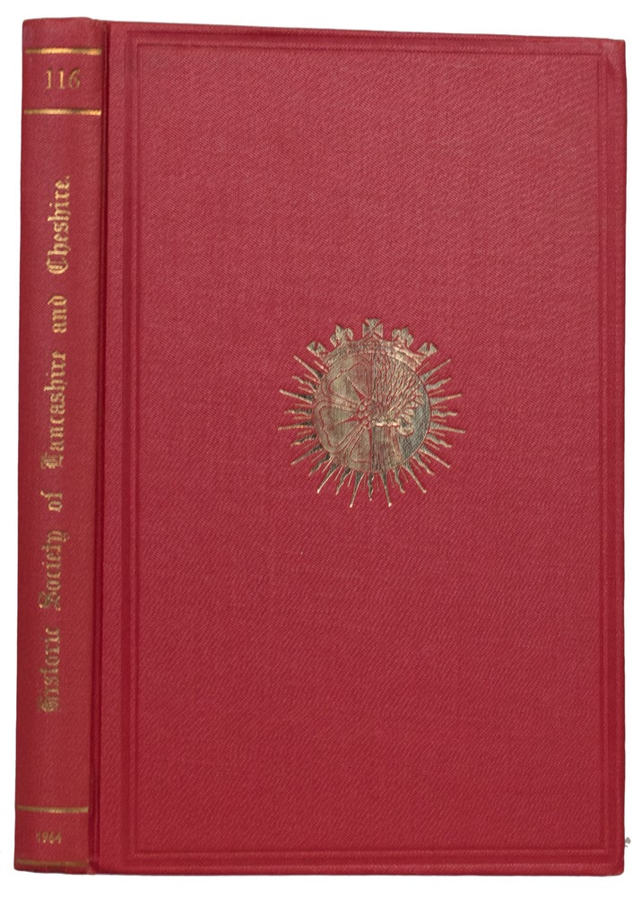 Item #39963 Transactions of the Historic Society of Lancashire and Cheshire for the Year 1964. Volume 116. ANONYMOUS.