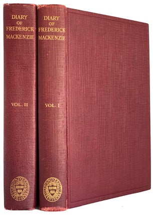 Item #40143 Diary of Frederick MacKenzie. Giving A Daily Narrative of His Military Service as An...