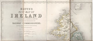 Bett's New Map of Ireland accurately reduced from the Beautiful Six Sheet Map engraved under the superintendence of the Railway Commissioners . The matter compiled from the latest parliamentary returns and other valuable documents.