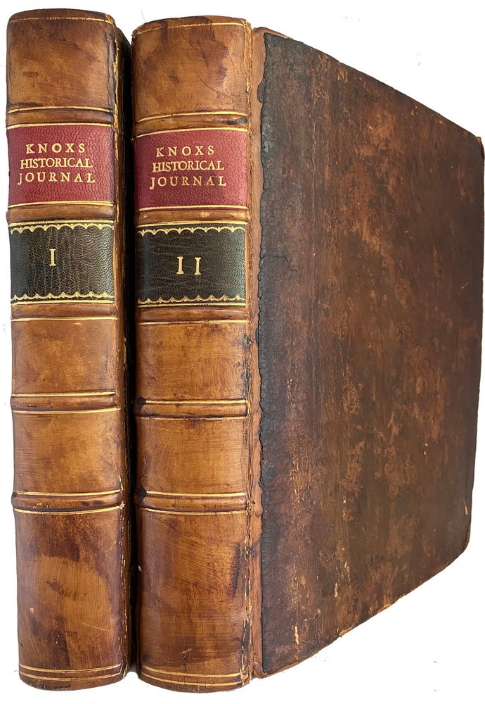 Item #40256 An Historical Journal of the Campaigns in North-America, for The Years 1757, 1758, 1759, and 1760: Containing The Most Remarkable Occurrences of that Period; Particularly the Two Sieges of Quebec, &c. &c. The Orders of the Admirals and General Officers; Descriptions of the Countries where the Author has served, with their Forts and Garrisons; their Climates, Soil, produces; and A Regular Diary of the Weather. As Also Several Manifesto s, a Mandate of the late Bishop of Canada; The French Orders and Disposition for the Defence of the Colony, &c. &c. &c. John Captain KNOX, d. 1778.