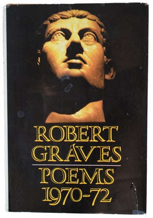 Item #40301 Poems 1970-1972. Robert GRAVES