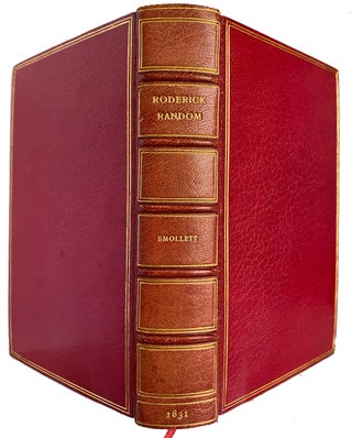 Item #40585 The Adventures of Roderick Random. Illustrated by George Cruikshank. T. SMOLLETT