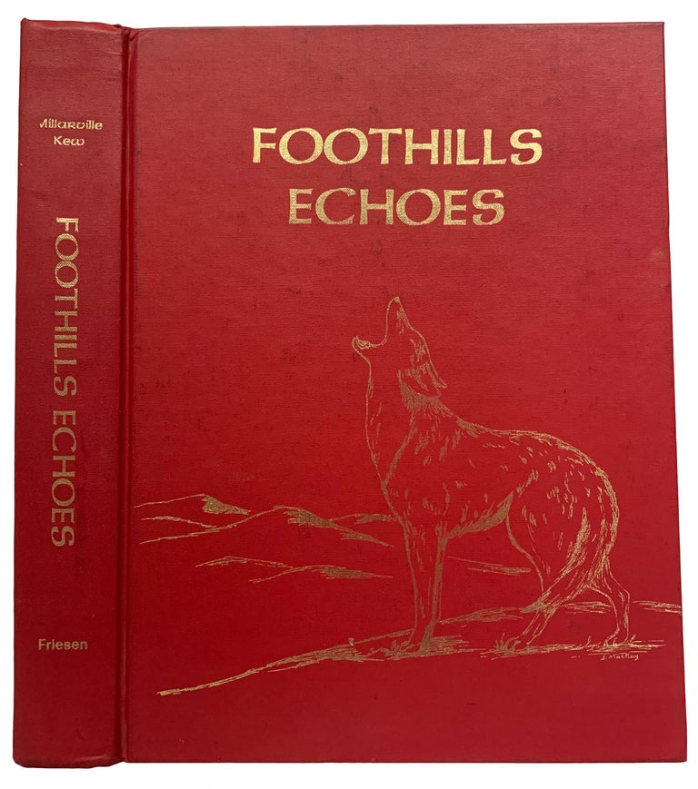Item #40593 Foothills Echoes. ANONYMOUS.