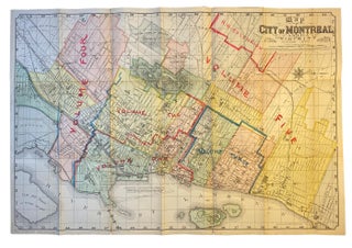 Map of the City of Montreal Canada and Vicinity, October 1890.