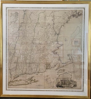 Item #40719 A Map of the most Inhabited Part of New England containing the Provinces of...