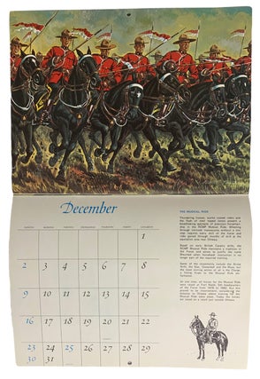 Royal Canadian Mounted Police 1873-1973 Centennial Calendar.