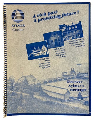 Item #40919 Aylmer. Discover Aylmer's Heritage! ANONYMOUS