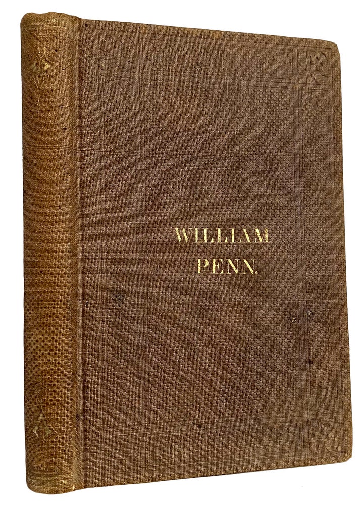 Item #41006 A Memoir of William Penn. Anonymous.