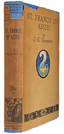 Item #41038 St. Francis of Assisi. G. K. CHESTERTON