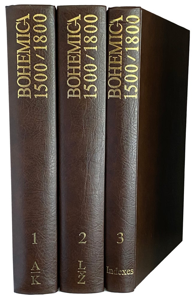 Item #41138 BOHEMICA 1500/1800. In Three Volumes complete. Petr VOIT.