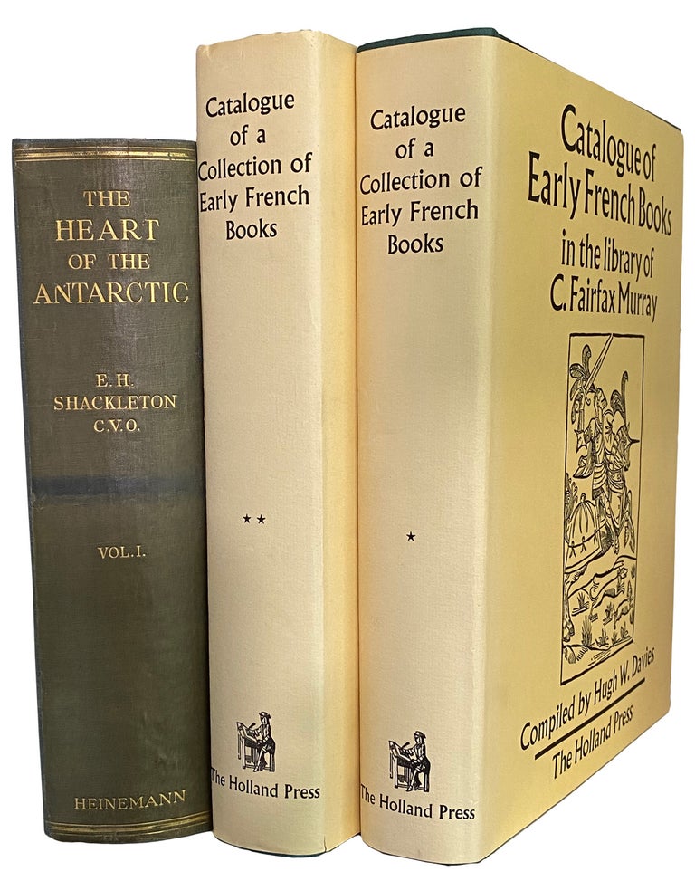 Item #41172 Catalogue of a Collection of Early French Books in the Library of C. Farifax Murray. (In 2 Volumes). Hugh Wm DAVIES.