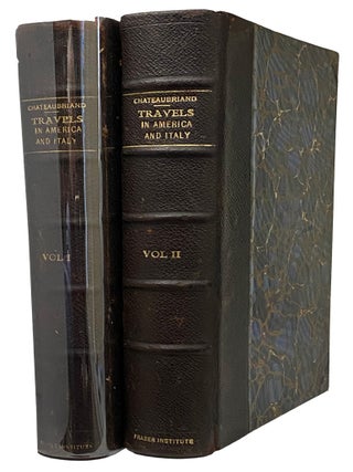 Travels in America and Italy. Viscount de CHATEAUBRIAND.
