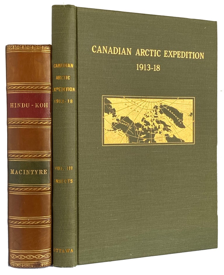 Item #41335 Report of the Canadian Arctic Expedition, 1913-18. Volume III. Insects. {CONTENTS: Part A: COLLEMBOLA. Part B: NEUROPTEROID INSECTS. By Nathan Banks Part C: DIPTERA. Craneies. Mosquitoes. Diptera. Part D: MALLOPHAGA AND ANOPLURA.Part E: COLEOPTERA. Part F: HEMIPTERA. Part G: HYMENOPTERA AND PLANT GALLS. Part¯ H: SPIDERS, MITES, AND MYRIAPODS. Part I: LEPIDOPTERA. Part J : Part K: INSECT LIFE ON THE WESTERN ARCTIC COAST OF AMERICA. Part L: GENERAL INDEX. CANADA.