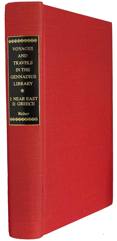 Item #41342 Voyages and Travels in the Near East during the XIX Century. Being part of a larger Catalogue of works on Geography, Cartography, Voyages and Travels, in the Gennadius Library in Athens. Shirley Howard BOOK CATALOGUE. WEBER.