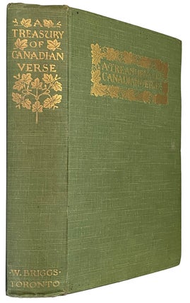 Item #41509 A Treasury of Canadian Verse. With Brief Biographical Notes. Theodore RAND, Selected and