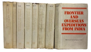 Item #42045 Frontier And Overseas Expeditions From India. In 7 Volumes (bound as 8)....