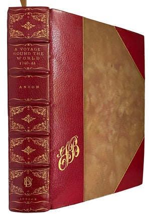 Item #42050 A Voyage Round the World, in the Years MDCCXL, I, II, III, IV. By George Anson....