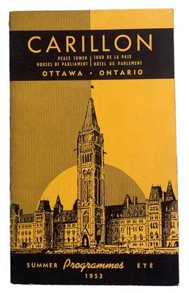 Item #42080 Carillon. Peace Tower, Houses of Parliament/ Tc.1928)our de la Paix, Hotel du...