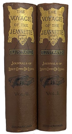 Item #42110 The Voyage of the Jeannette. The Ship and Ice Journals of George W. De Long,...
