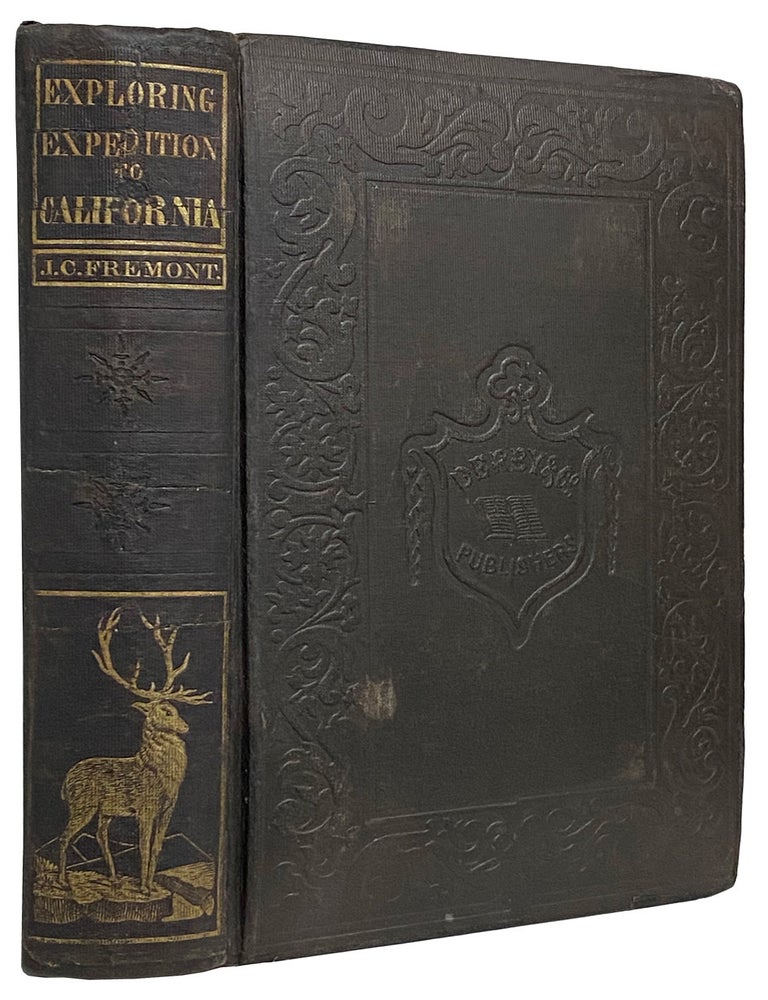 Item #42259 The Exploring Expedition to the Rocky Mountains, Oregon and California, to which is added a Description of the Physical Geography of California. With recent notices of The Gold Rush. John Charles FREMONT.