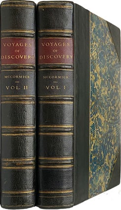 Item #42303 Voyages of Discovery the Arctic and Antarctic Seas, and Round the World: Being...