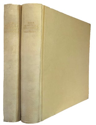 Item #43055 Die Wiener Genesis. Farben lichtdruckfaksimile der Griechischen Bilderbibel aus dem 6. Jahrhundert n. Chr., Cod. Vindob. Theol. Graec. 31. Herausgegeben und Erlautert von Hans Gerstinger. - Nationalbibliothek In Wien. Hans GERSTINGER.